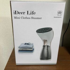 スチームアイロン　iDeer Life mini clothes steamer 新品 衣類スチーマー ハンディースチーマー