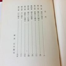 YQ162 人面の猿 佐野洋 集英社文庫 昭和58年発行 ミステリー チンパンジー SF趣向 妊娠 現代の城主 檻の中の城主 変身する城主 城主の秘密_画像3