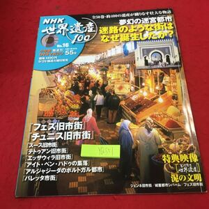 YQ351 NHK 世界遺産100 夢幻の迷宮都市 迷路のような街はなぜ誕生したか？ DVD無し 2009年発行 フェズ旧都市 チュニス旧市街 スース旧市街