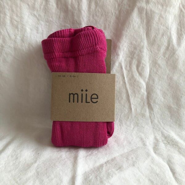 Mile Tights with Braces beetroot 0-6m