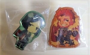 Fate/Zero デフォルメピンズコレクション ピンバッジ 2個セット ウェイバー イスカンダル ライダー ★