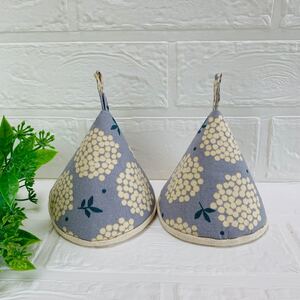 三角鍋つかみ ハンドメイド