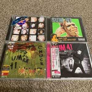 【DVD付】SUM41(サム41)アルバムセット all killer no filler does this look infected chuck underclass hero