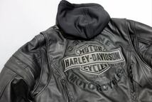 Harley Davidson (中古・新同・美品)Miss Enthusiast 3-in-1 レディース レザー ジャケット 98030-12VW ブラック (M)_画像2