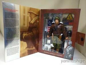 新品1/6 難あり●パットン将軍・ブルテリア付属 GENERAL GEORGE S.PATTON 大戦車軍団 GIジョー HISTORICAL COMMANDERS ED Kenner HASBRO