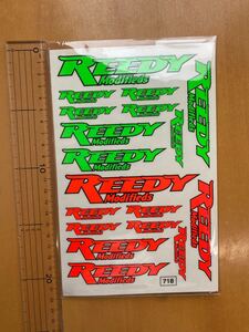 ヨコモ リィーディーラジコンシール 蛍光 赤・緑 REEDY YOKOMO
