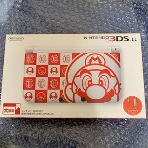 【新品】 ニンテンドー3DS LL 限定版 マリオホワイト 本体