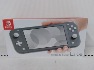 ジャンク Nintendo Switch Lite 本体 グレー 任天堂 ニンテンドースイッチ 箱あり 通電確認済