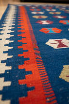 ペルシャ 手織りキリム size:168x128cm stn:170_画像5