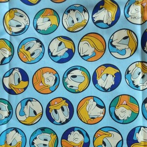 ドナルド ディズニーオックス生地 新学期新学年手作り入園入学グッズ 日本製