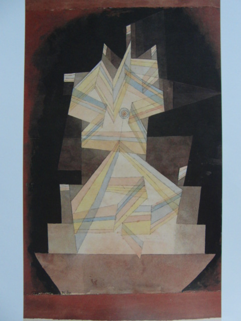 Paul Klee, Paul Klee, SEEDENKMAL, Objets rares provenant de ventes aux enchères à l'étranger, Peintre célèbre, Pas à vendre, Nouvellement encadré, livraison gratuite, coco, Peinture, Peinture à l'huile, Peinture abstraite