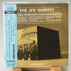 【音が良いビクター 紙ジャケ 世界初CD化 美品】THE JFK QUINTET　NEW JAZZ FRONTIERS FROM WASHINGTON　一聴の価値あり！