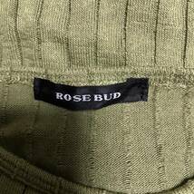 ROSE BUD★ローズバッド★レディース ニット カットソー★サイズF　18-5_画像7