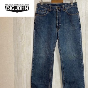 GL HEART★ジーエルハート★BIG JOHN JEANS★ビッグジョン★デニムパンツ ジーンズ★サイズ33　1215-37