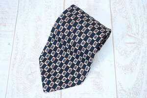 6-9055/HUGO BOSS Italy made total pattern necktie Hugo Boss postage 200 jpy.