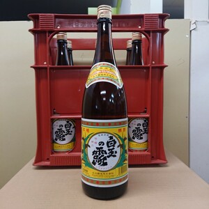 芋焼酎白玉の露25度1,8L×6本セット