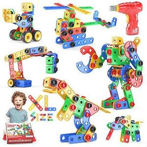 ●送料無料！ Jasonwell 152pcs 大工 ブロック おもちゃ 組み立て ブロック 子供 知育玩具 ロボット 恐竜 男の子 に 人気 STEM玩具
