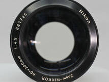 【66】ニコン NIKON Ai Zoom Nikkor 80-200mm F4.5_画像5