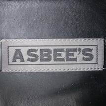 即決★ASBEE'S★26.5cm レザービジネスシューズ アスビーズ メンズ 茶 本革 レースアップ 本皮 ヒール 革靴 レザーシューズ_画像8