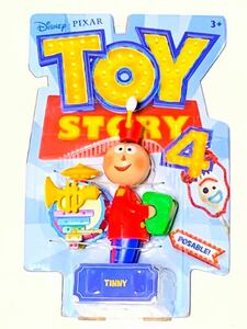 貴重！日本未発売！TOY STORY4/トイストーリー4 TINNY ティニー フィギュア☆TIN TOY DISNEY PIXAR ディズニーピクサー POSABLE マテル