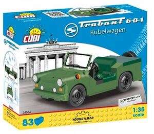 COBI ブロック ☆ 1/35スケール 自動車 ☆ トラバント 601 キューベルワーゲン / Trabant 601 Kbelwagen☆ 新品/未開封 ☆ EU製