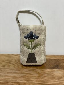 ハンドメイド ハワイアンキルト ボトルケース パッチワーク