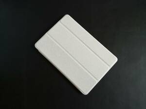 (薄型軽量) iPad mini/mini2/mini3 共用 ホワイト スマートケース , 自動スリープ機能付き