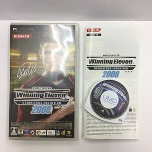 PSP ソフト ワールドサッカー ウイニングイレブン 2008 ウイレレ WORLD SOCCOER Winning Eleven 2008 コナミ konami