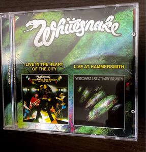 ホワイトスネイク ライヴ・イン・ザ・ハート・オブ・ザ・シティ ハマースミス CD