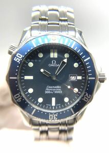 OMEGA オメガ 2541.80 シーマスター300 SS デイト クオーツ メンズ 腕時計 