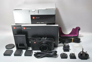 8355★極上★Leica X2 16.5MP コンパクトシステムカメラ（ブラック）