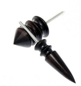 コバ磨き 黒檀 端材 コバ磨き用 レザークラフト 先端工具