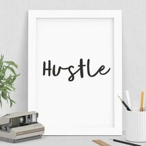 THE MOTIVATED TYPE | HUSTLE | A3 アートプリント/ポスター_画像2