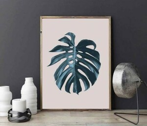 LOVELY POSTERS | MONSTERA LEAF | A3 アートプリント/ポスター