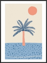PROJECT NORD | TROPICAL PALM POSTER | アートプリント/ポスター (50x70cm)【北欧 デンマーク インテリア】_画像1