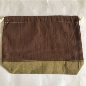 ハンドメイド お弁当袋 ランチ巾着 巾着