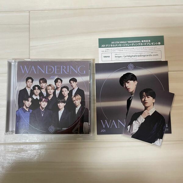 JO1 WANDERING 通常盤CD 木全翔也