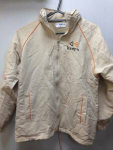 z233*Kaepa long sleeve zipper attaching jacket size 140*