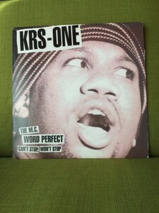 KRS-One Can't Stop, Won't Stop / The MC / Word Perfect