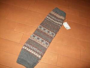  new goods tag prompt decision *AS ZAKKA nordic manner pattern leg warmers 