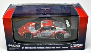 EBBRO エブロ 1/43 JGTC 2004 XANAVI NISMO Z 後期型 SILVER/RED (43668)