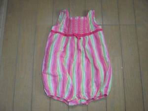  Gymboree * stripe ... One-piece, shortall *7080