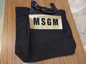 MSGMxSTYLE&EDITレザーハンドルトート・新品 00-9