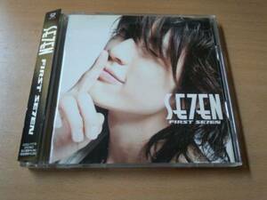 SE7EN CD「FIRST SE7EN」セブン初回盤A DVD付●