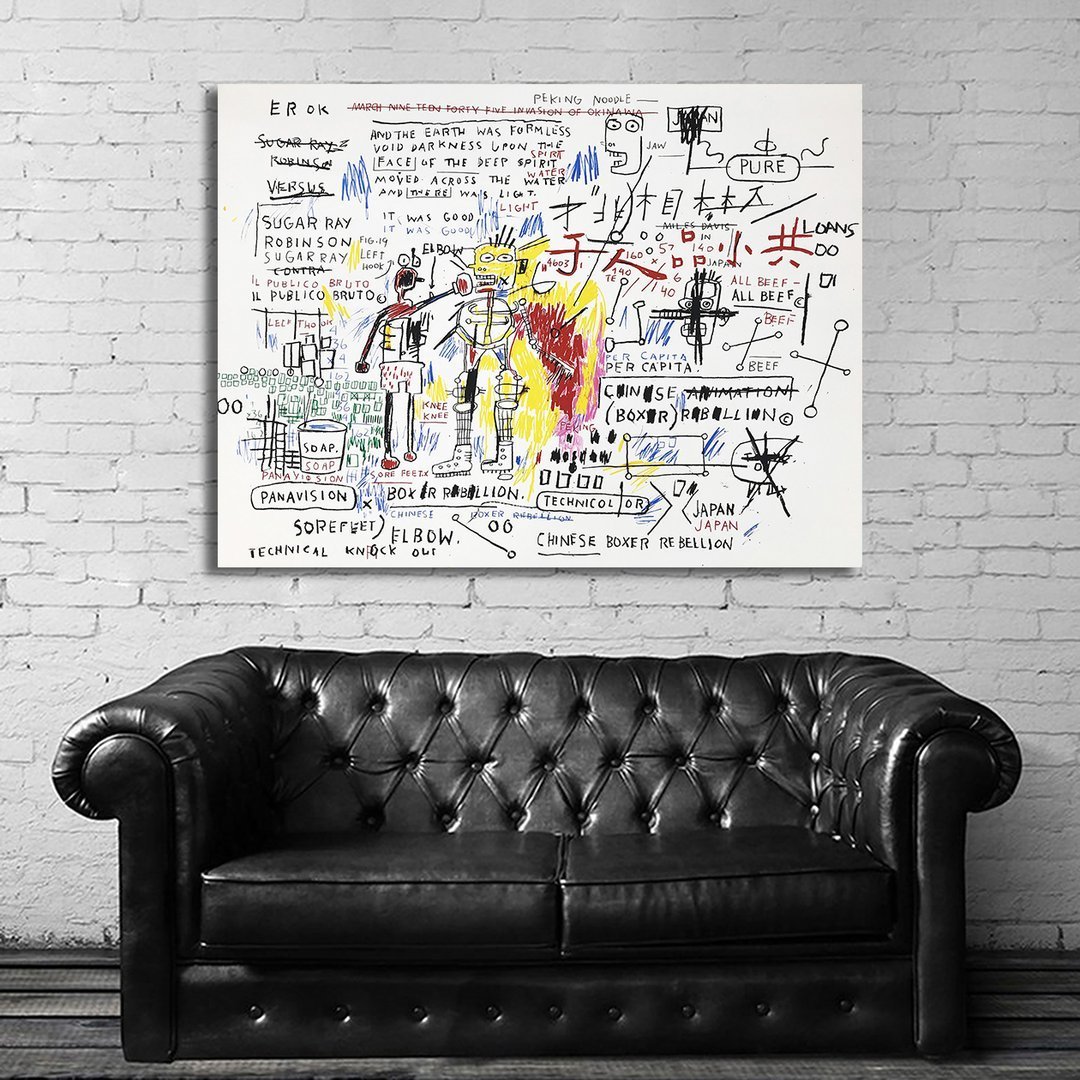 バスキア Basquiat 特大 ポスター 150x75cm 海外 アート インテリア 