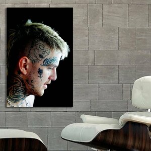 Lil Peep リル・ピープ 特大 ポスター 150x100cm 海外 ヒップホップ ラッパー インテリア グッズ 写真 雑貨 絵 フォト 大 おしゃれ 6