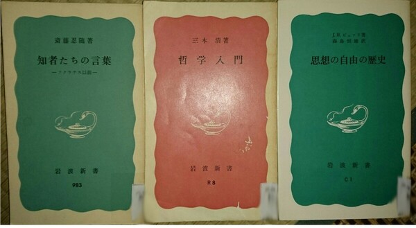 岩波新書 哲学 思想