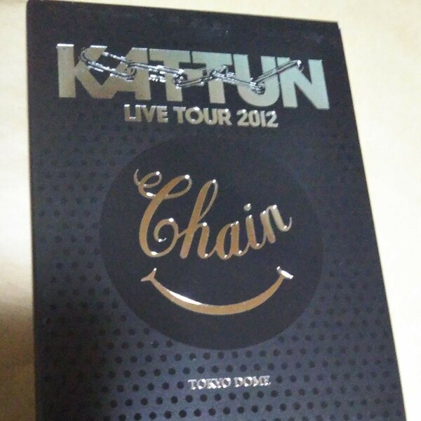 DVD KAT-TUN 初回プレス TOUR CHAIN　初回　ＤＶＤ　亀梨和也　ライブ　コンサート
