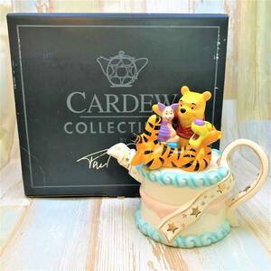 限定品 レア★くまのプーさん ピグレット ティガー Winnie the Pooh CARDEW★ティーポット フィギュア★ディズニー Disney TDL