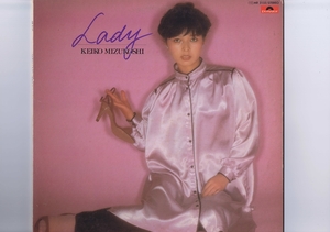 インサート付き 国内盤 LP Keiko Mizukoshi / Lady / 水越けいこ レディ MR 3155